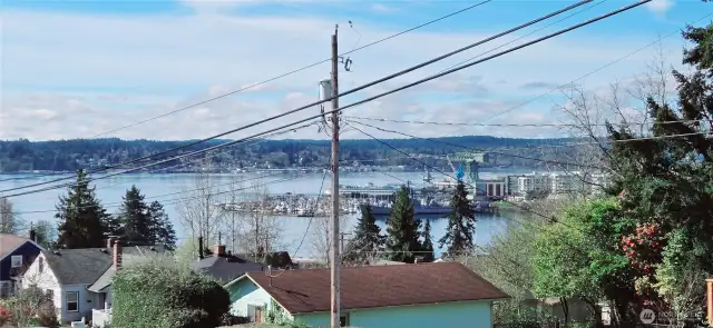 View from living room