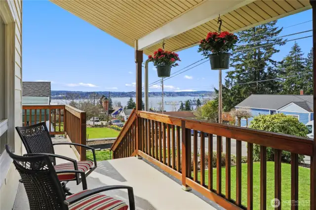View from the front porch