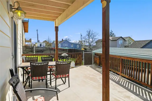 Porch off of living room