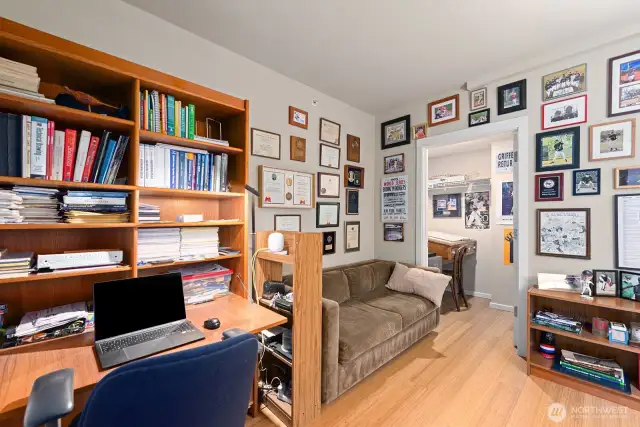 Even the Den has a walk-in Closet! Den access is through French Doors of the Entry Hall.