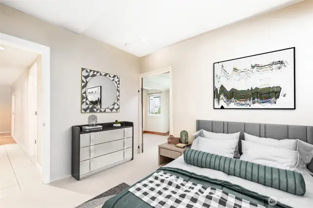 A virtual reimagining of the Guest Bedroom.