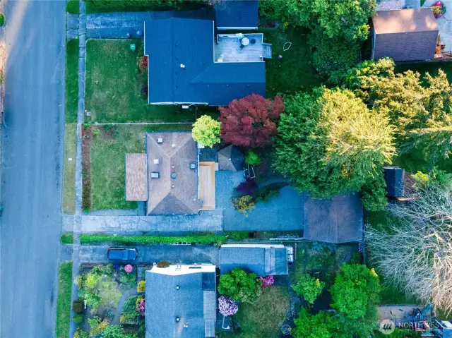 Property on Middle lot