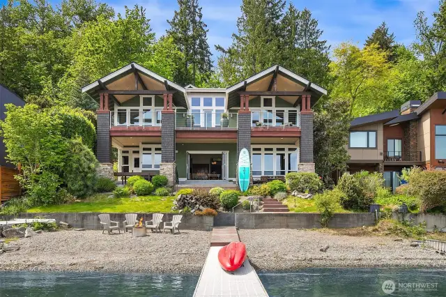 70' of pristine waterfront.