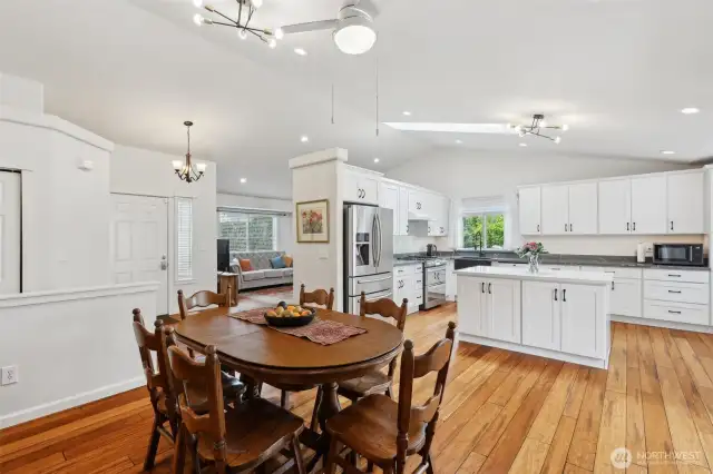 Kitchen Overview from the Dining Room Picture #1