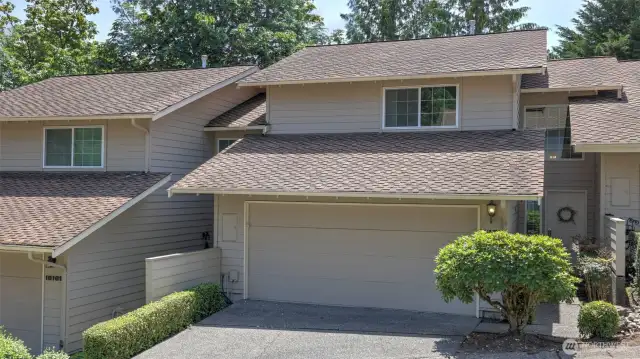 Welcome to this well-maintained townhome in the sought-after Spiritridge community. Nestled in a quiet, well-maintained complex, this home offers an ideal blend of comfort, style, and convenience. Inside, enjoy an abundance of natural light and an open-concept layout perfect for both entertaining and everyday living. The kitchen offers open sight lines to the dining area with direct access to the private deck looking out the lush green surroundings. Upstairs, the spacious primary features a walk-in closet and a private ensuite, while an additional bedroom and loft provide flexibility for guests or a home office. Located minutes from I-90, shopping, trails, Lake Sammamish, and top-rated Bellevue schools, this turnkey home truly has it all.