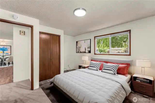 Virtual staged bedroom #3