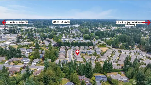 Minutes to freeways, parks, restaurants, shopping.