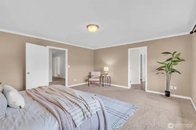 Primary bedroom with en suite