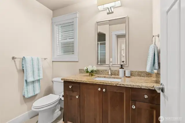 Main floor bathroom
