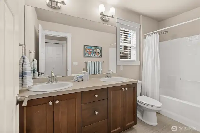 Upstairs bathroom