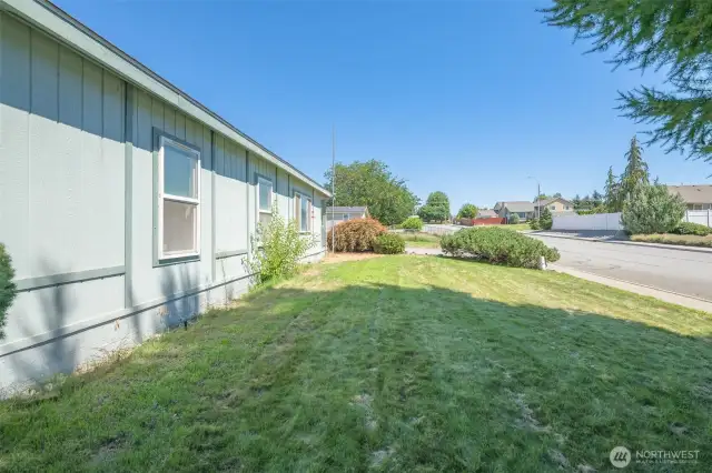 Front yard.