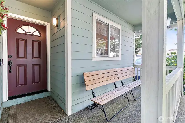 Comfortable entry way