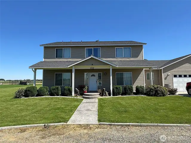 2824 sq Ft Home with Full Length Covered Front Porch