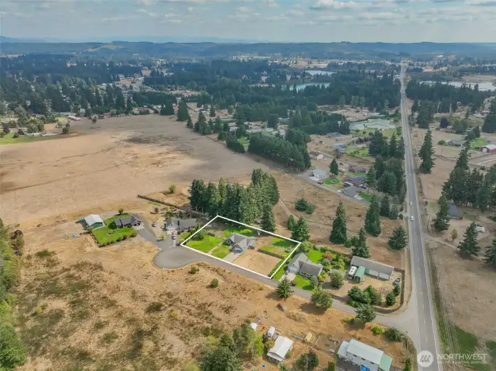 Peaceful and private but just a hop skip and a jump to I-5 Exit 88