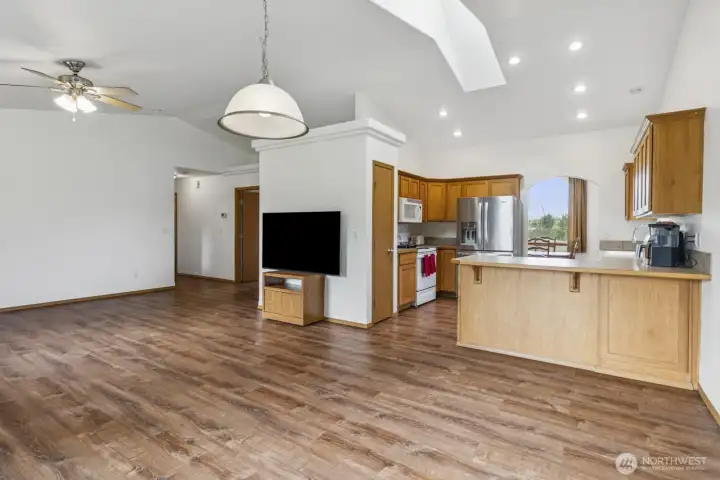 Great entertaining space for visiting