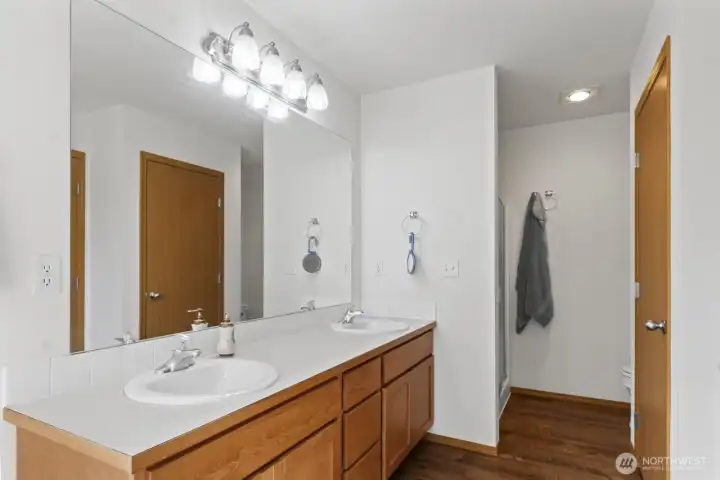 Separate shower