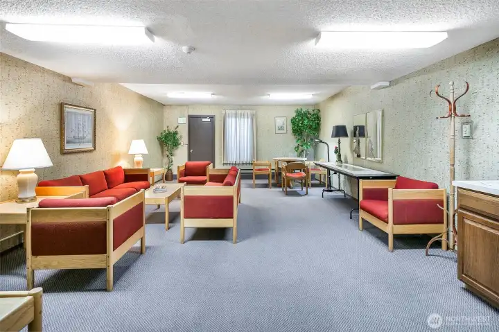 Additional communal party room.