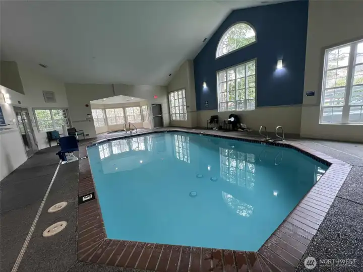 This indoor pool is fabulous!