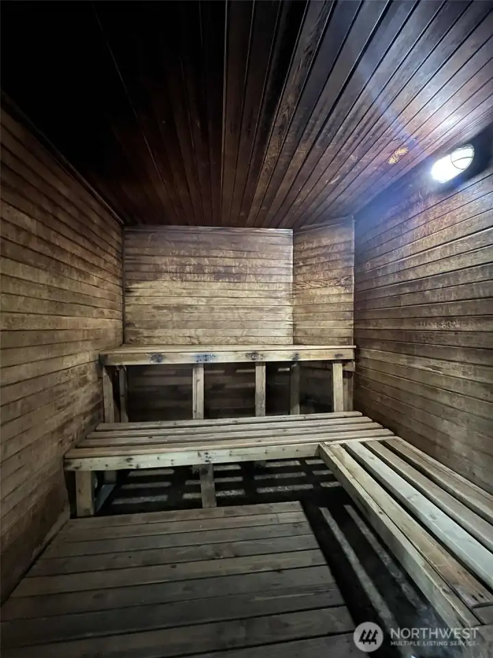 Sauna's are so good for your health.
