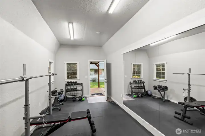 No need for gym membership here!