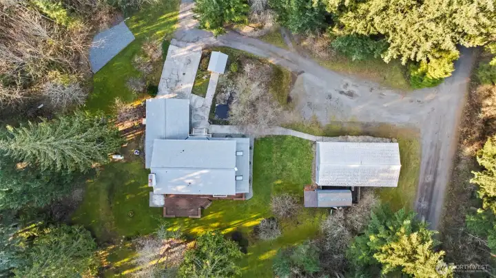 2 separate rv hooks ups, one on separate meter!