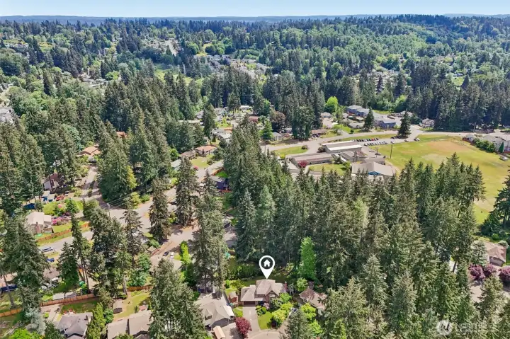 Highly sought after Brierwood neighborhood