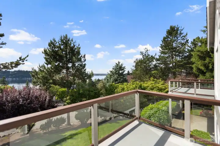 Deck and views from Primary Suite