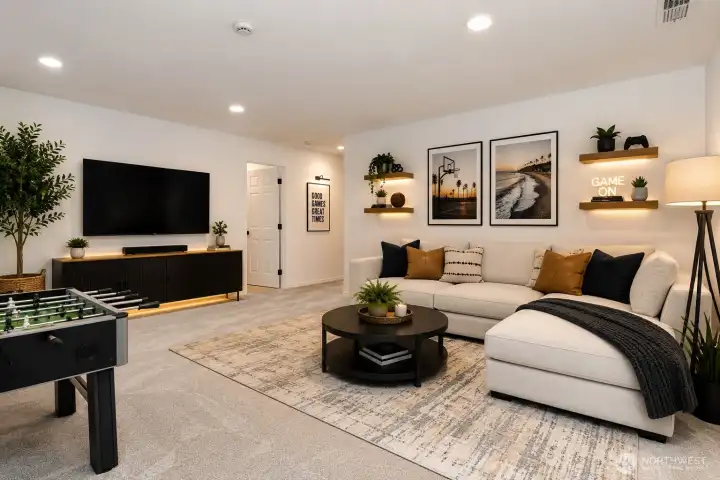 Lower Level Rec Room