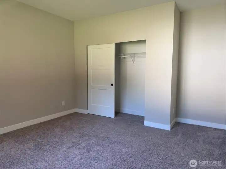 Bedroom 4 view of closet space. Bedroom 4 view of closet space.