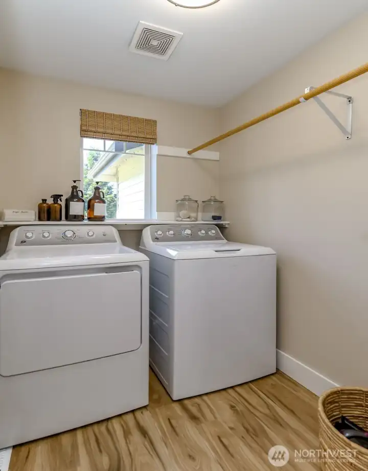 Main floor laundry room Main floor laundry room