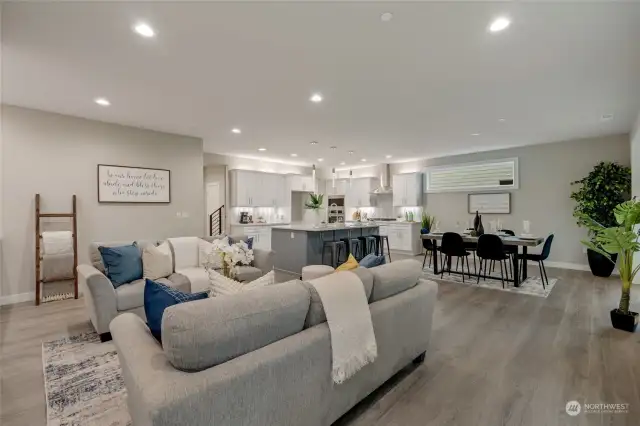 The versatility of this layout ensures that the home can accommodate any family dynamic.