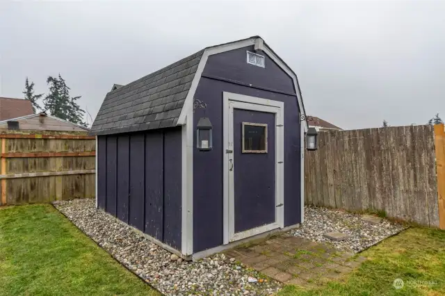 Garden or tool shed? How will you use this extra space?