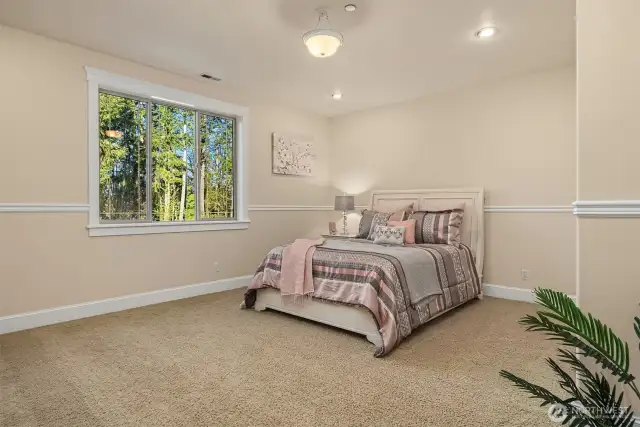 3rd Secondary bedroom overlooking the back grounds.