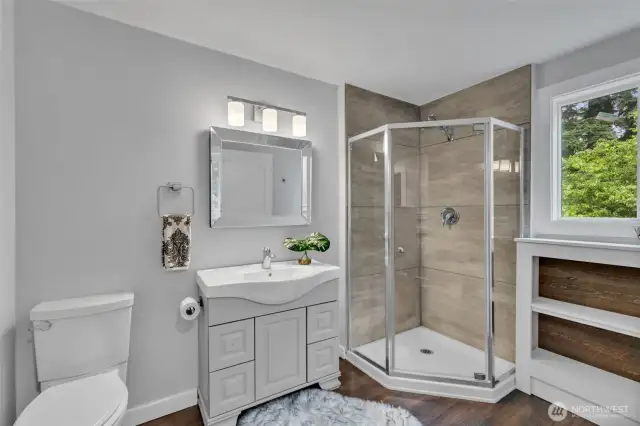 Newly updated downstairs bathroom