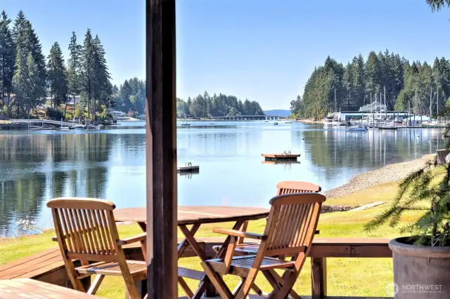 Fair Harbor Marina and Treasure Island view. The inlet is perfect for your paddle board or kayak!