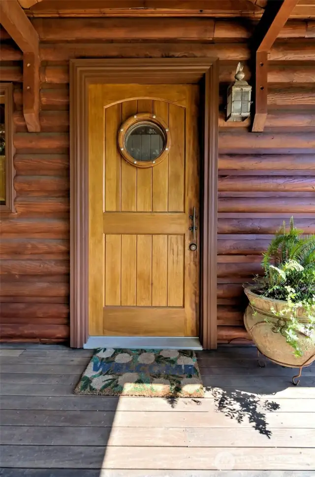 This cabin is overflowing with beachy charm!