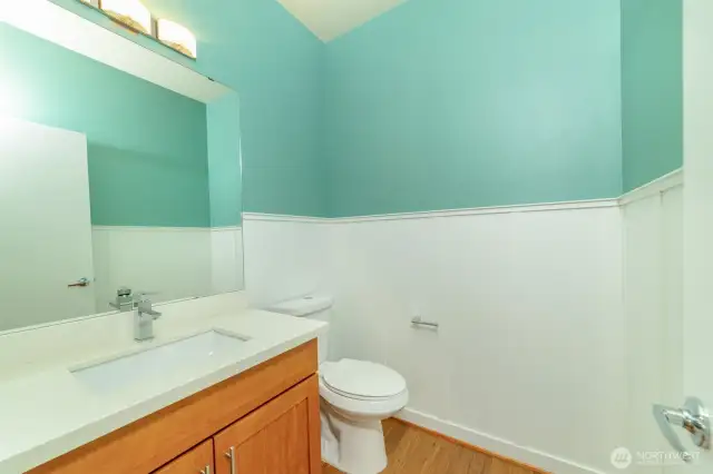 Main floor powder room