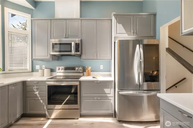 Bright kitchen
