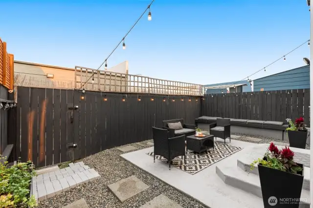 Backyard Patio