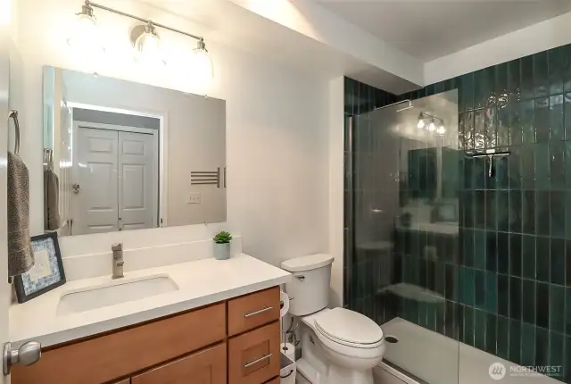 Gorgeous remodeled shower