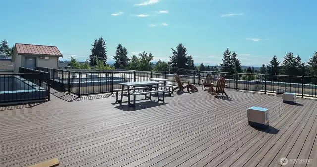 Great views from rooftop