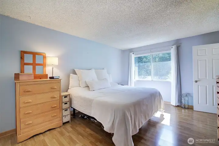 Lots of natural light in the primary