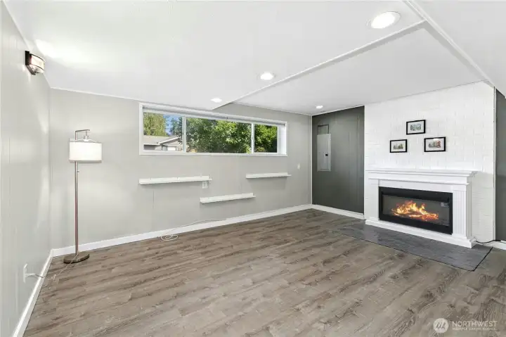 Huge family room space. Perfect for generational living!