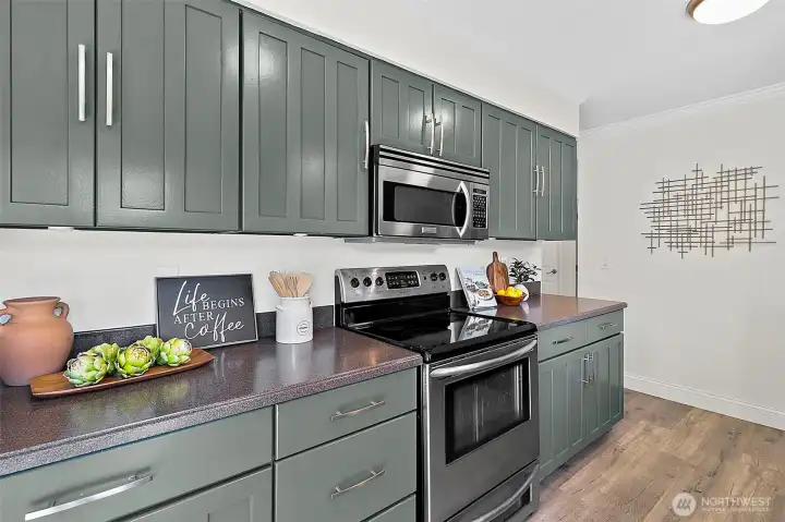 Stainless Steel Appliances - all included!