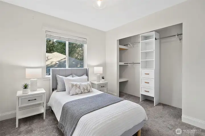 Secondary bedroom upstairs.