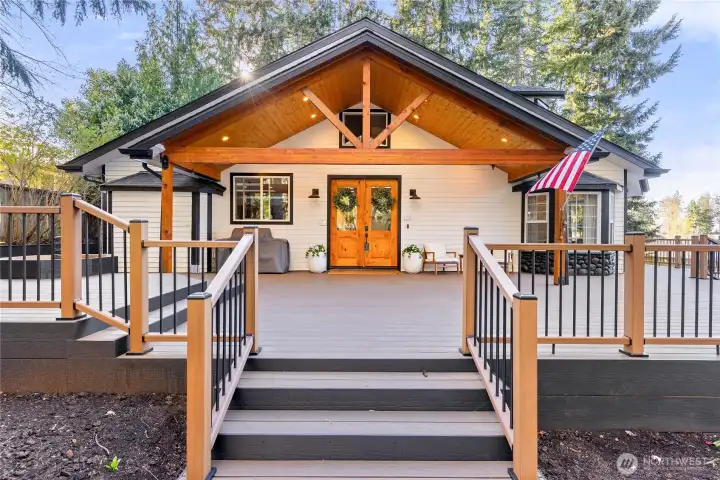 View of front entryway!