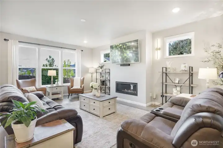 Living Room- Fireplace
