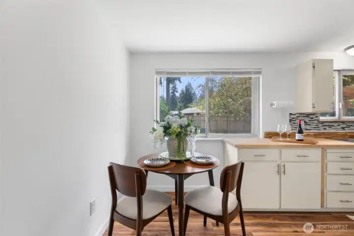 Breakfast nook Breakfast nook