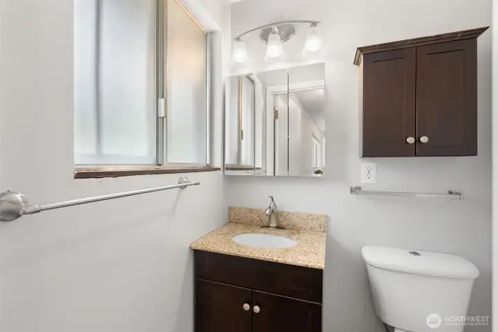 Primary half-bath Primary half-bath