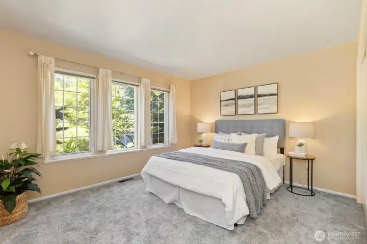 Main level bedroom - bathroom conveniently next door.
